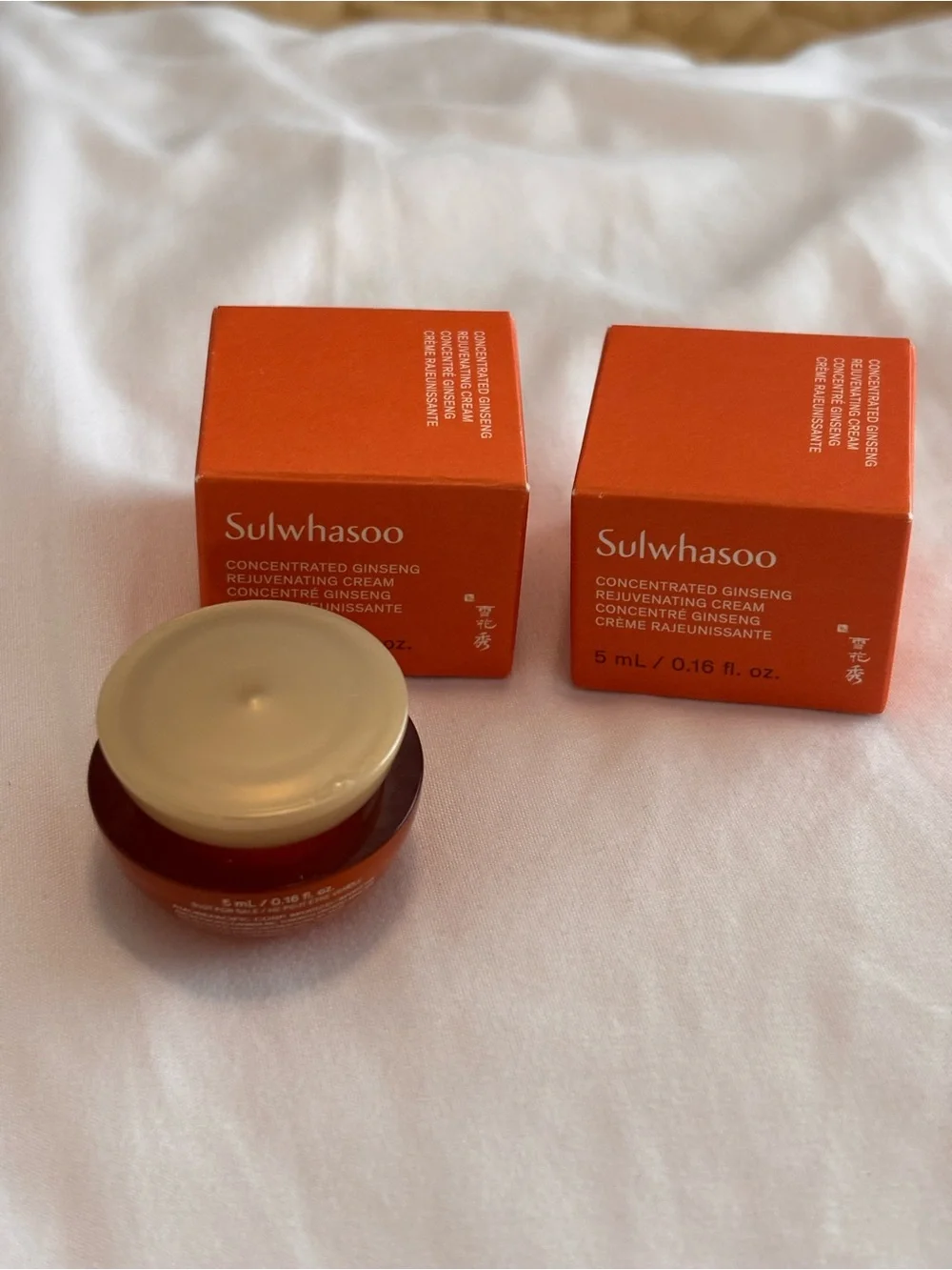 Concentrated Ginseng Rejuvenating Cream - Orange (2 x 5 mL)